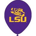 Mayflower Distributing 11 in. Louisiana State University Latex Balloon, 10PK 37680